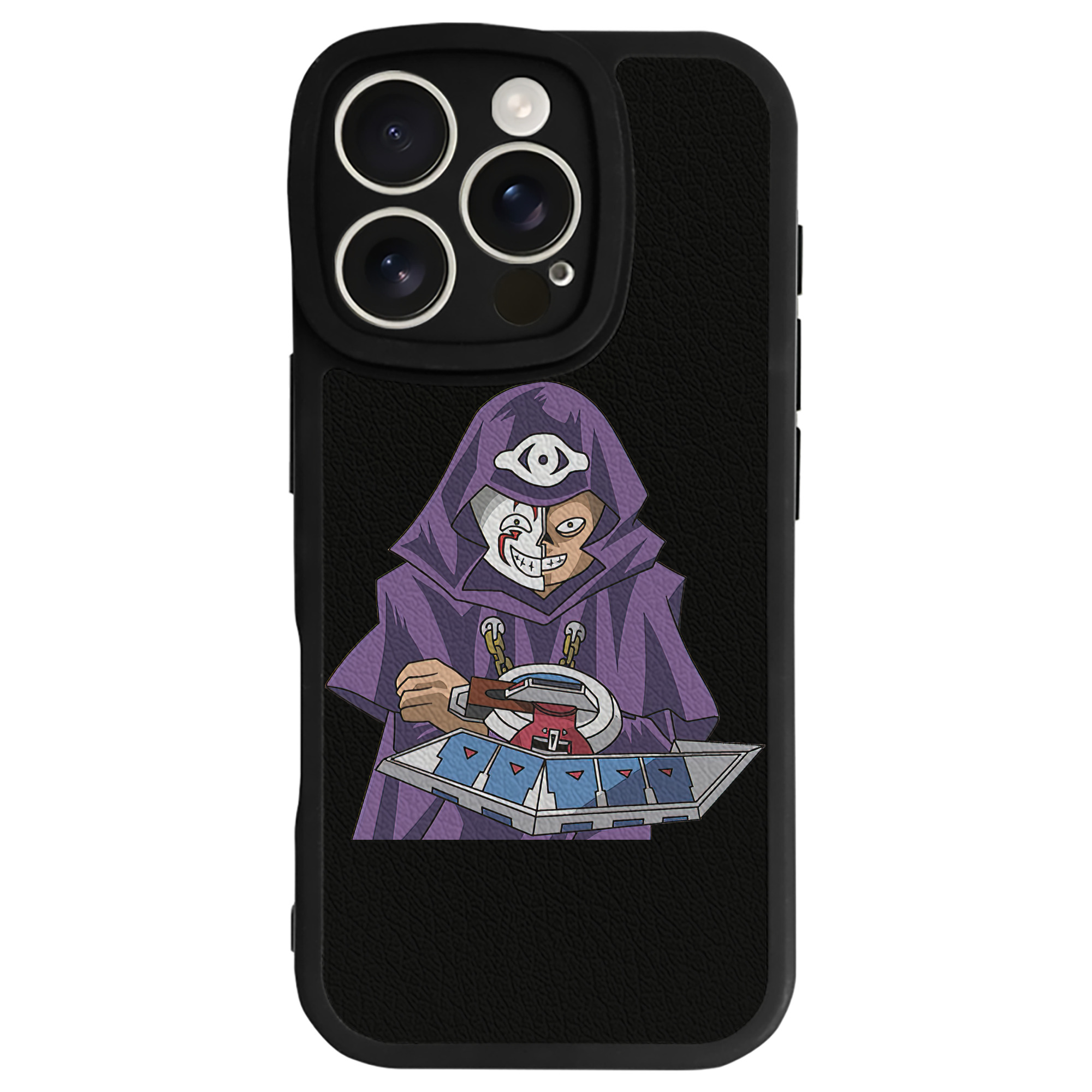 遊☆戯☆王 Yu-Gi-Oh! 【iPhone 16シリーズ対応】シリコンスマホケース（レザー調） 材質：シリコン